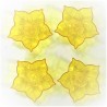 Satvik Designer Multicolour Floating Reflection Acrylic Diyas,Set of 4
