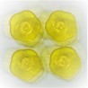 Satvik Designer Multicolour Floating Reflection Acrylic Diyas,Set of 4