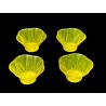 Satvik Designer Multicolour Floating Reflection Acrylic Diyas,Set of 4