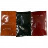 Satvik Food Grade Holi Color Powder (Gulal), Pack of 3 colors (60g)- Red, Green and Orange, 20g each