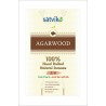 Satvik Agarwood (Oudh) Incense Sticks (Agarbatti for prayer) 100% Hand rolled Natural Insence Pure Agarwood Made from  No Charco