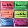 Rang De holi Color Powder (Gulal), 600g (6 Colors). 100g packets of red, pink, green, yellow, orange & blue.