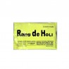 Rang De holi Color Powder (Gulal), 600g (6 Colors). 100g packets of red, pink, green, yellow, orange & blue.