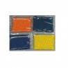 Satvik Colorful Rice for Rangoli Design: Package Contain 500g, 10 set of Multicolored Rangoli Rice