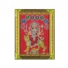 Goddess Durga Ma (Sherawali/Ambe) Photo frame with her 9 forms.  Durga Ma is worshipped by Indians during Navratri. This photo f