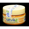 Satvik Organic Haldi Powder (Turmeric) 25gm. Used for Indian pujas and cooking.