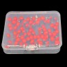 Satvik Red Gunja Beads, Laal Rakht Gunja Seeds, for Puja, 10g